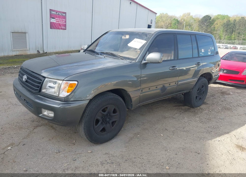 2002 TOYOTA LAND CRUISER VIN: JTEHT05J622025368