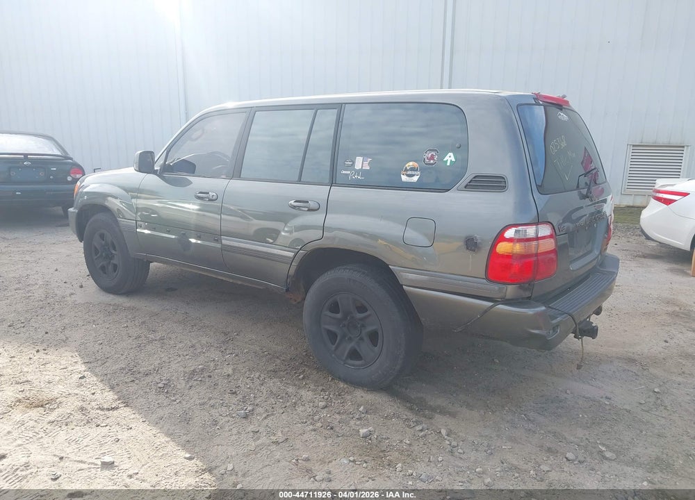 2002 TOYOTA LAND CRUISER VIN: JTEHT05J622025368