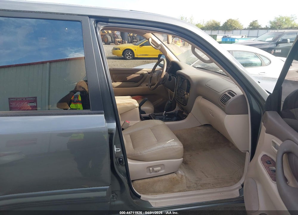 2002 TOYOTA LAND CRUISER VIN: JTEHT05J622025368