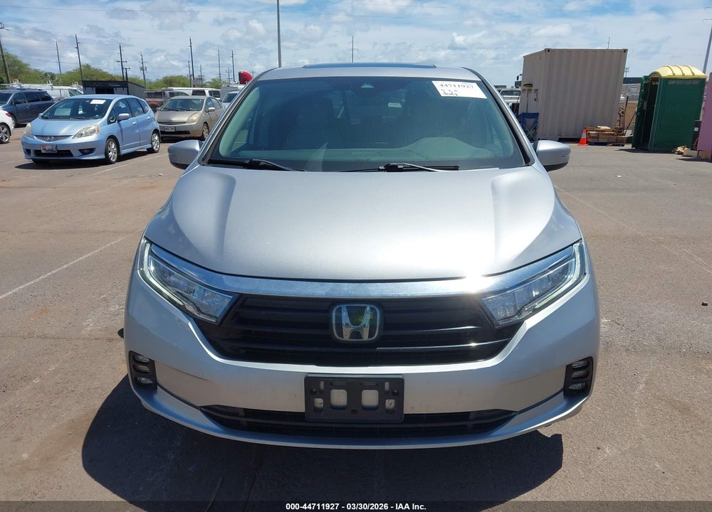 2022 HONDA ODYSSEY EX-L VIN: 5FNRL6H77NB029216
