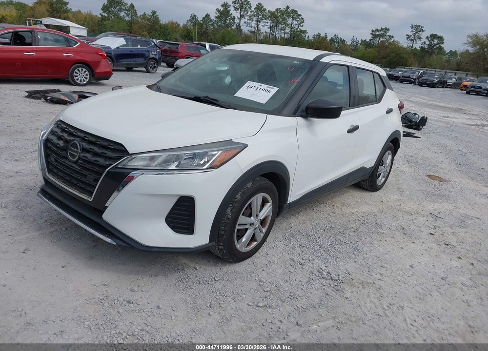 2021 NISSAN KICKS S XTRONIC CVT VIN: 3N1CP5BV5ML476836