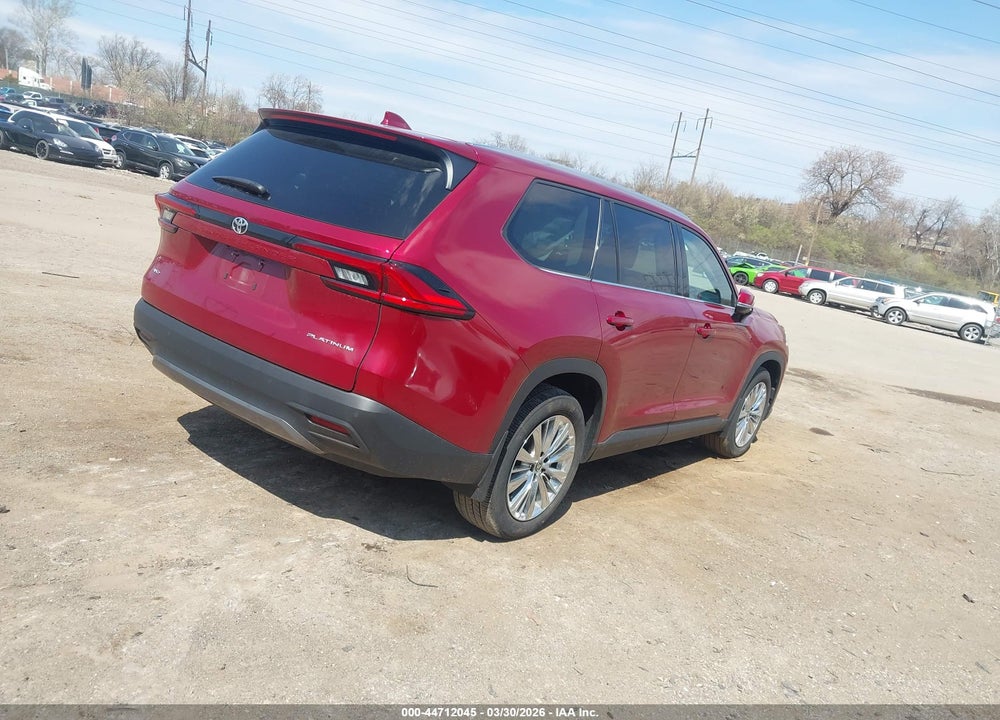 2024 TOYOTA GRAND HIGHLANDER PLATINUM VIN: 5TDAAAB58RS053264