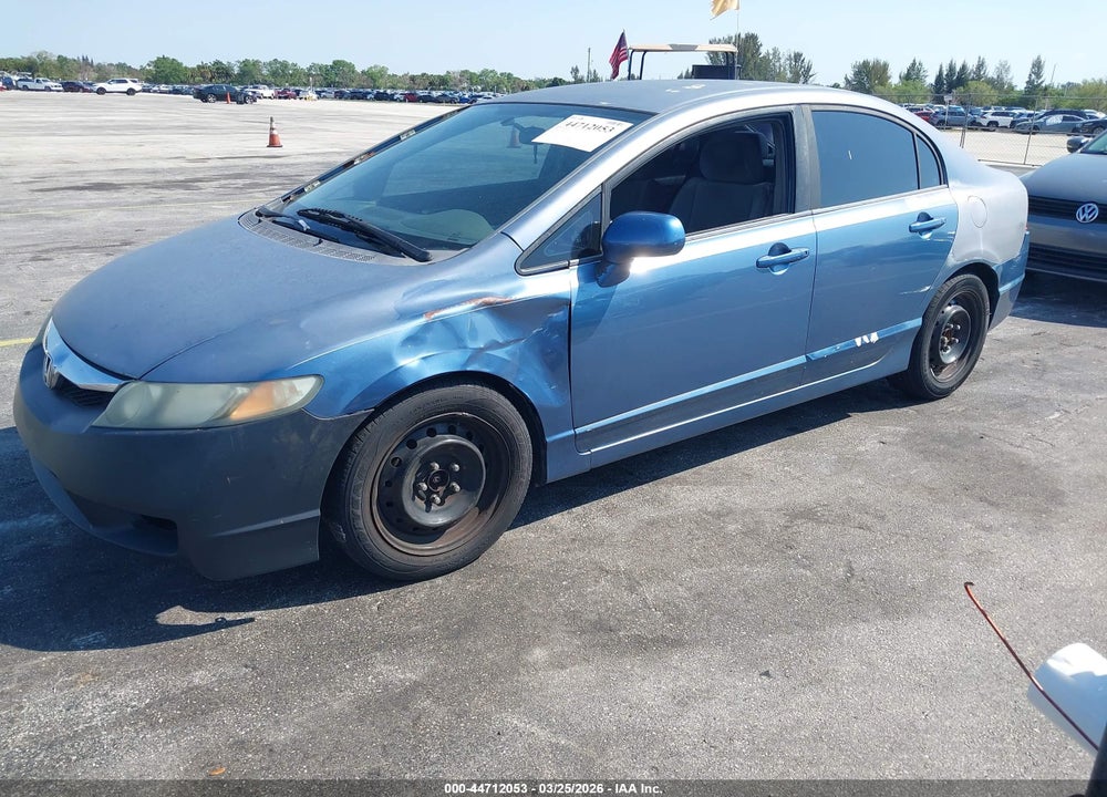 2009 HONDA CIVIC LX VIN: 2HGFA16579H539399