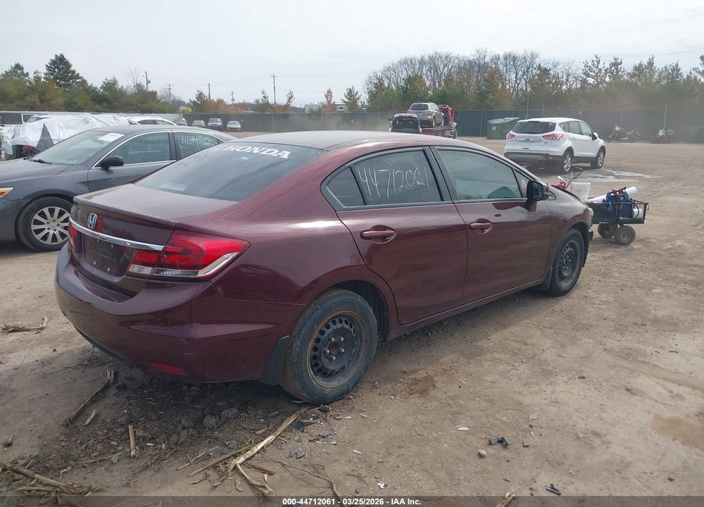 2013 HONDA CIVIC EX-L VIN: 19XFB2F98DE064757
