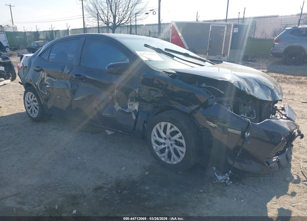 2017 TOYOTA COROLLA LE VIN: 5YFBURHE5HP729517