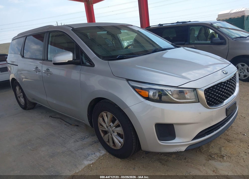 2016 KIA SEDONA LX VIN: KNDMB5C19G6195441