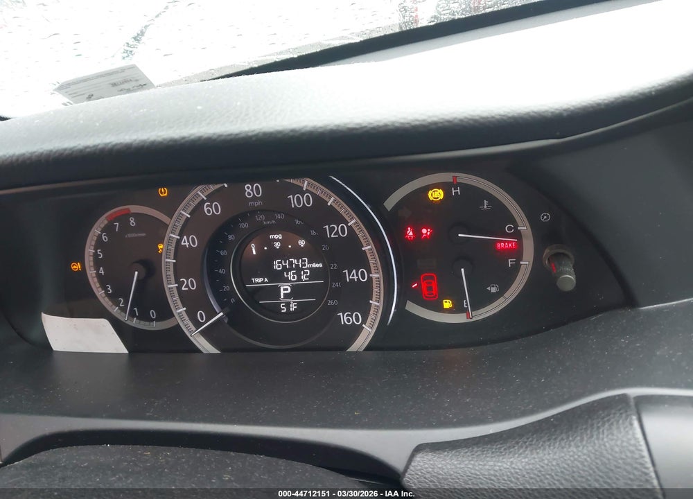 2015 HONDA ACCORD EX VIN: 1HGCR2F75FA131027