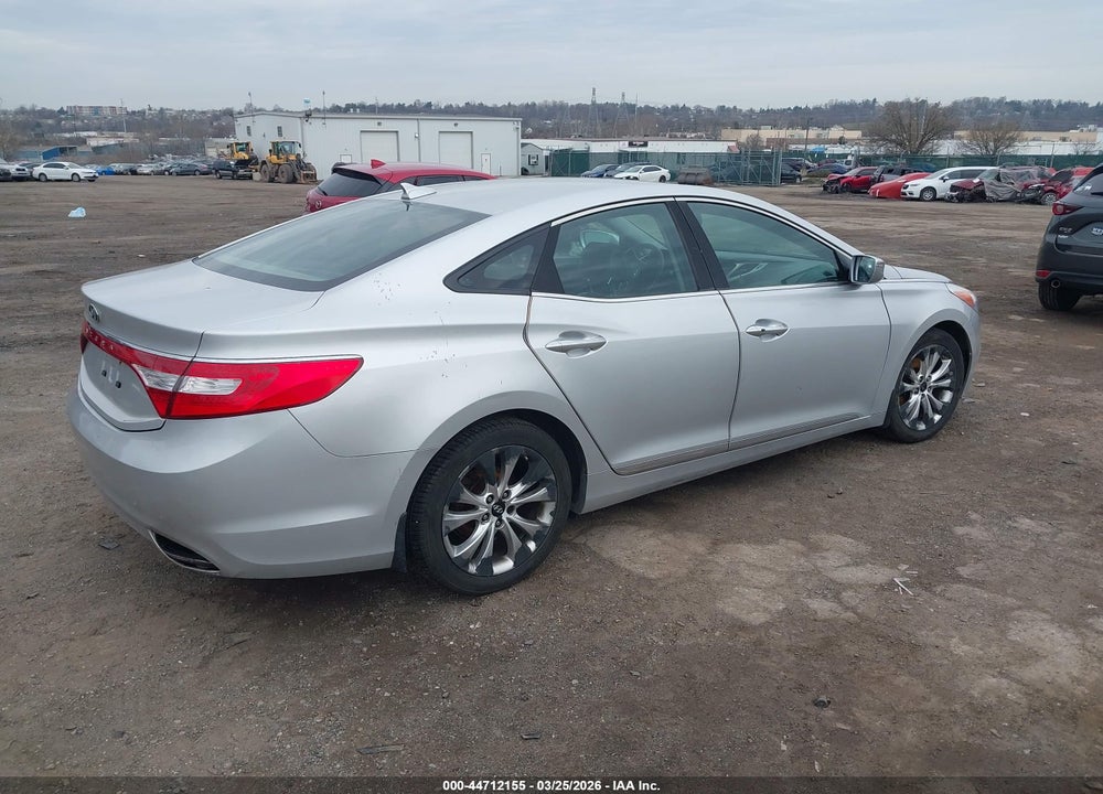 2013 HYUNDAI AZERA VIN: KMHFG4JG2DA214587