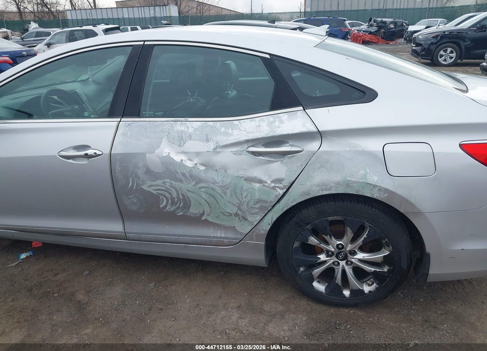 2013 HYUNDAI AZERA VIN: KMHFG4JG2DA214587