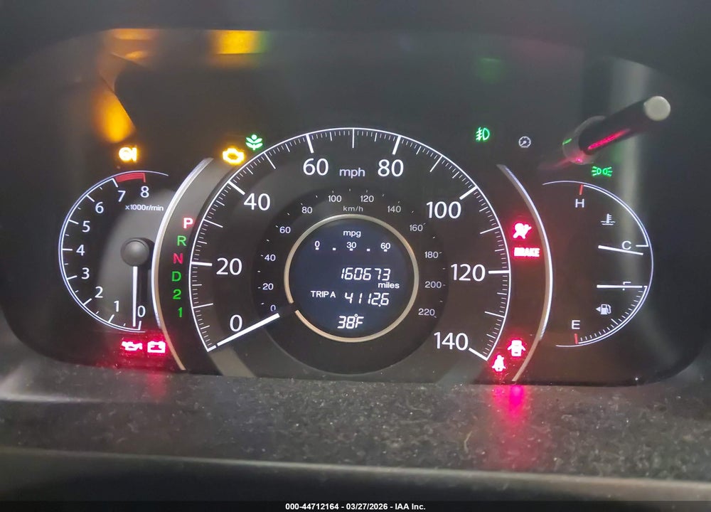 2012 HONDA CR-V EX VIN: 3CZRM3H59CG703751