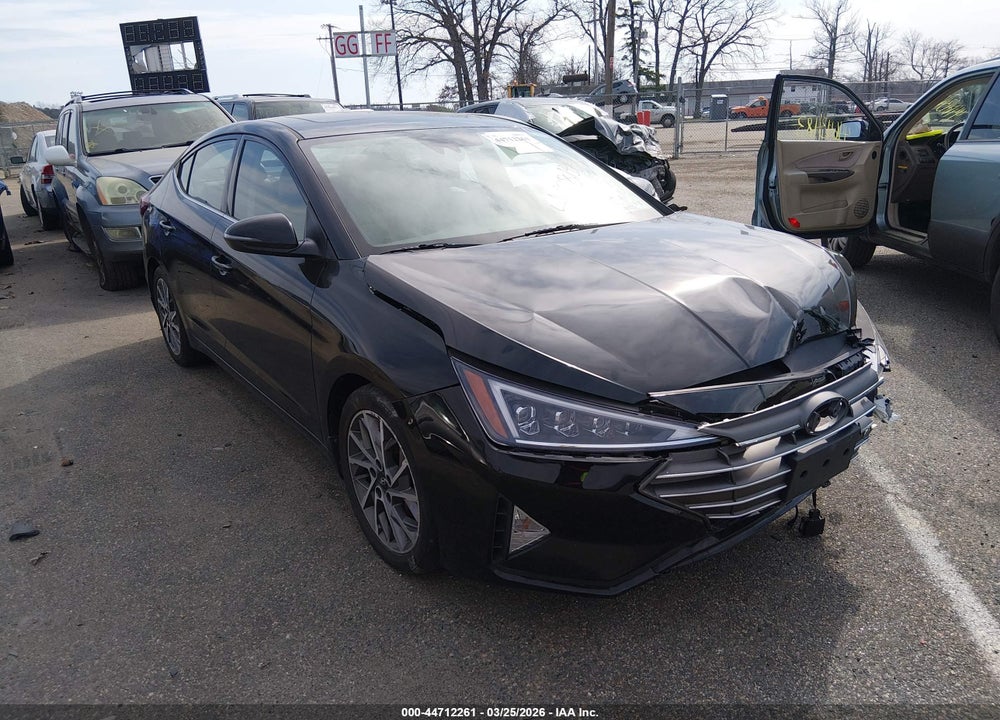 2020 HYUNDAI ELANTRA LIMITED VIN: 5NPD84LF3LH627655