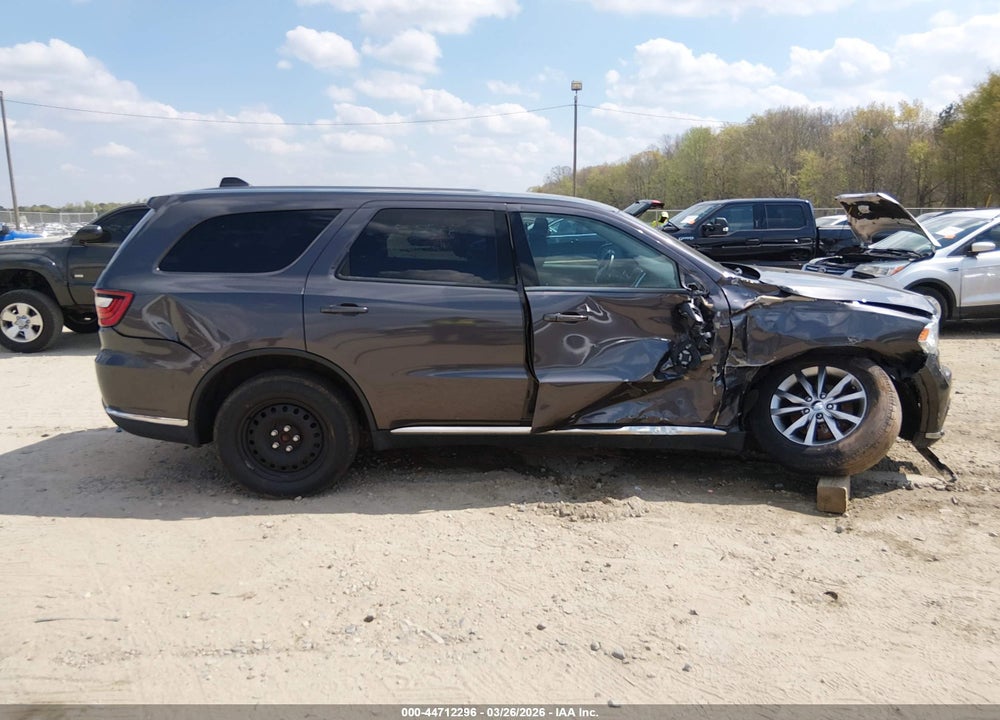 2018 DODGE DURANGO SXT AWD VIN: 1C4RDJAG6JC187550
