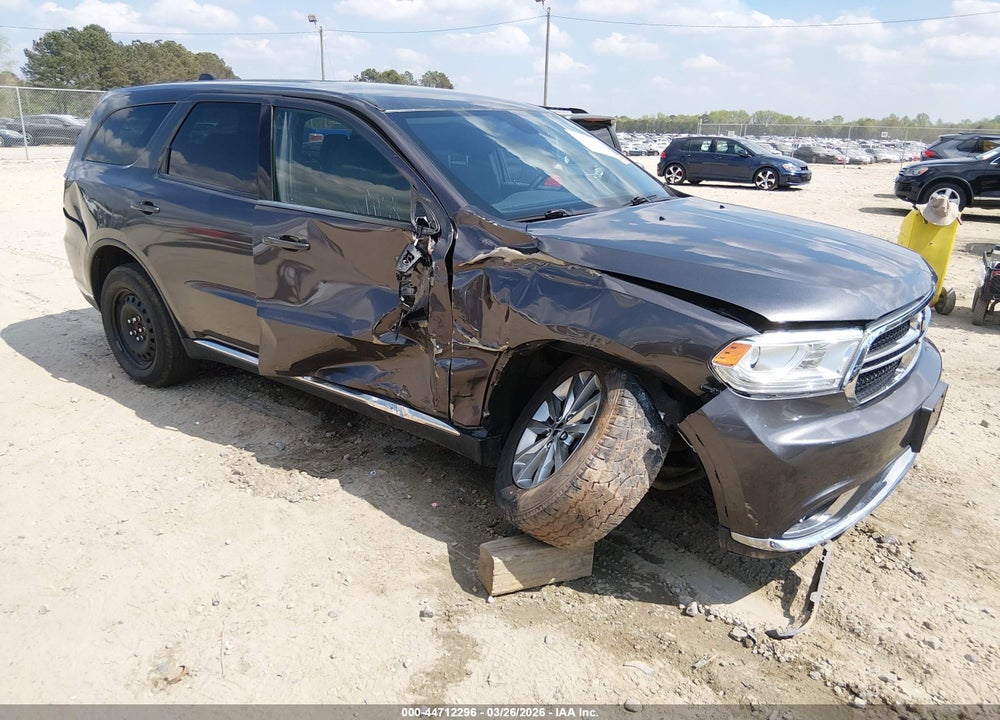 2018 DODGE DURANGO SXT AWD VIN: 1C4RDJAG6JC187550