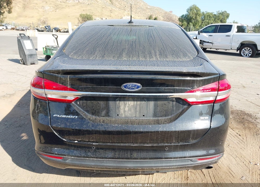 2018 FORD FUSION SE VIN: 3FA6P0HD7JR161661