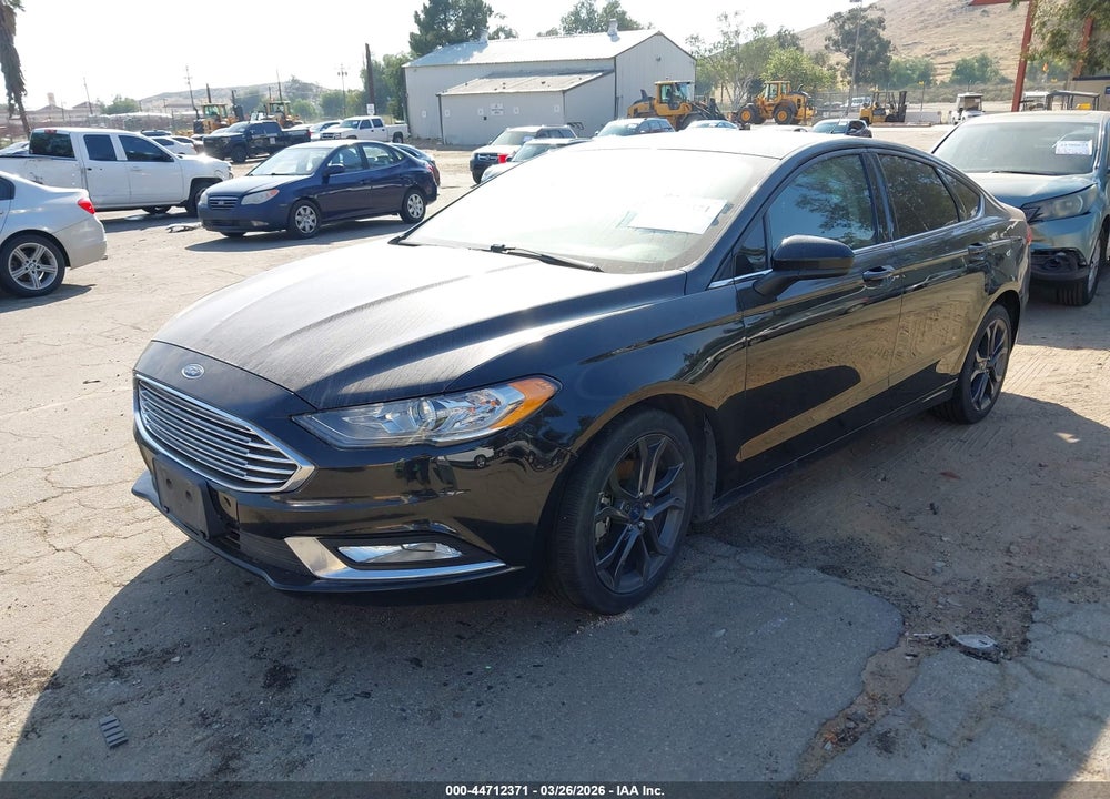 2018 FORD FUSION SE VIN: 3FA6P0HD7JR161661