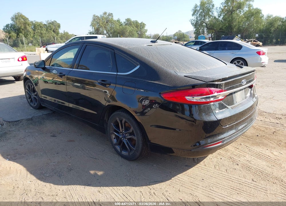2018 FORD FUSION SE VIN: 3FA6P0HD7JR161661