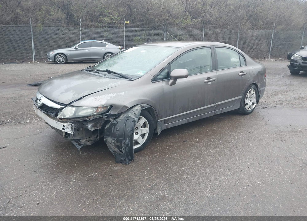 2010 HONDA CIVIC LX VIN: 2HGFA1F54AH587060