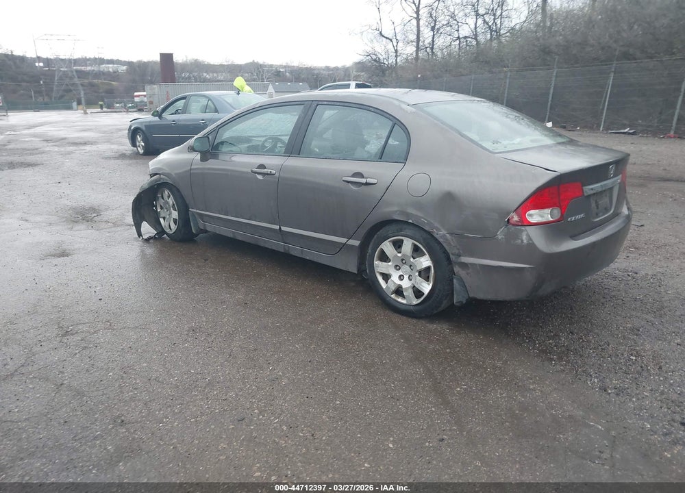 2010 HONDA CIVIC LX VIN: 2HGFA1F54AH587060