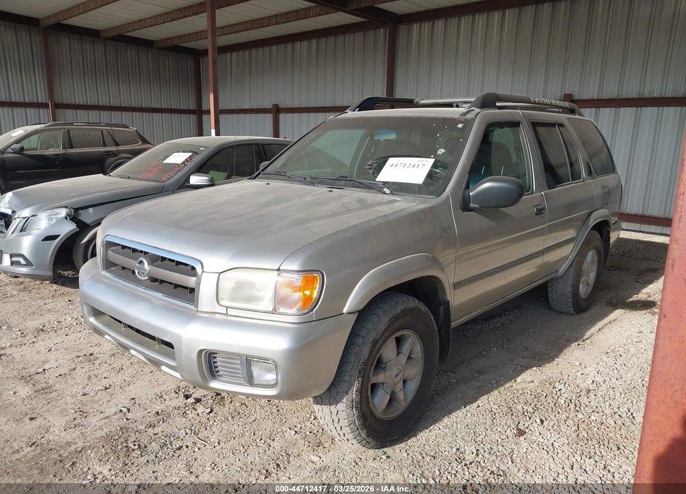 2002 NISSAN PATHFINDER SE VIN: JN8DR09YX2W705635