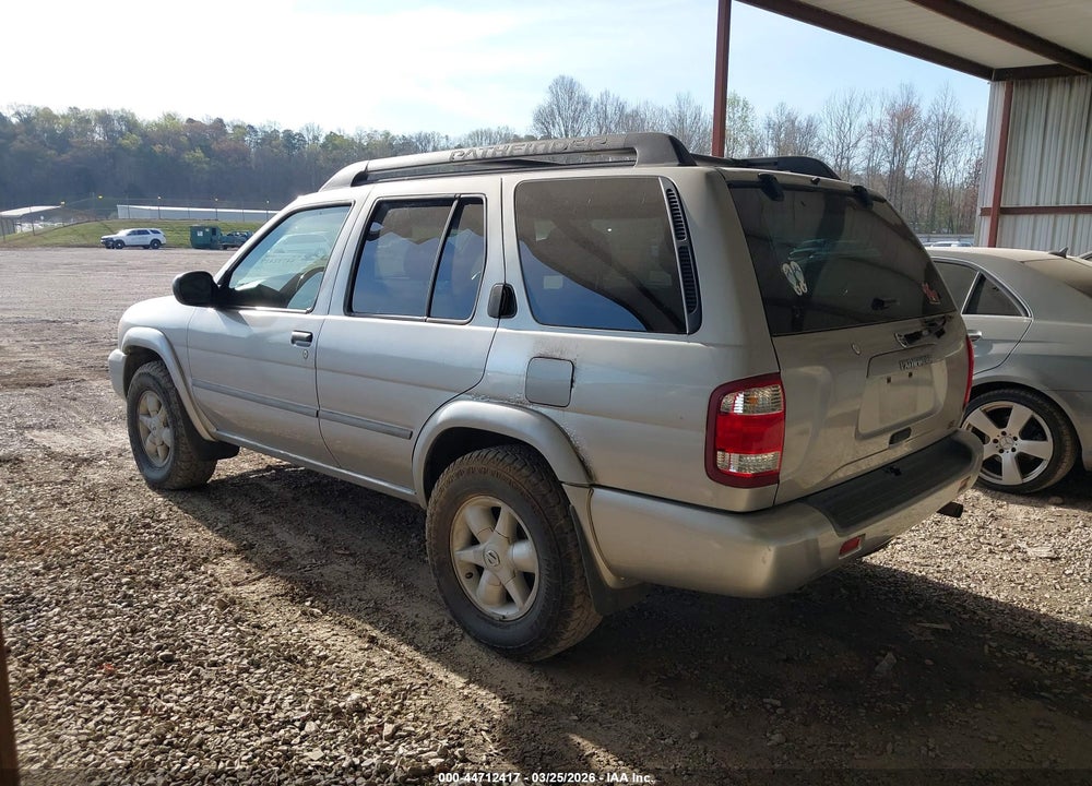 2002 NISSAN PATHFINDER SE VIN: JN8DR09YX2W705635
