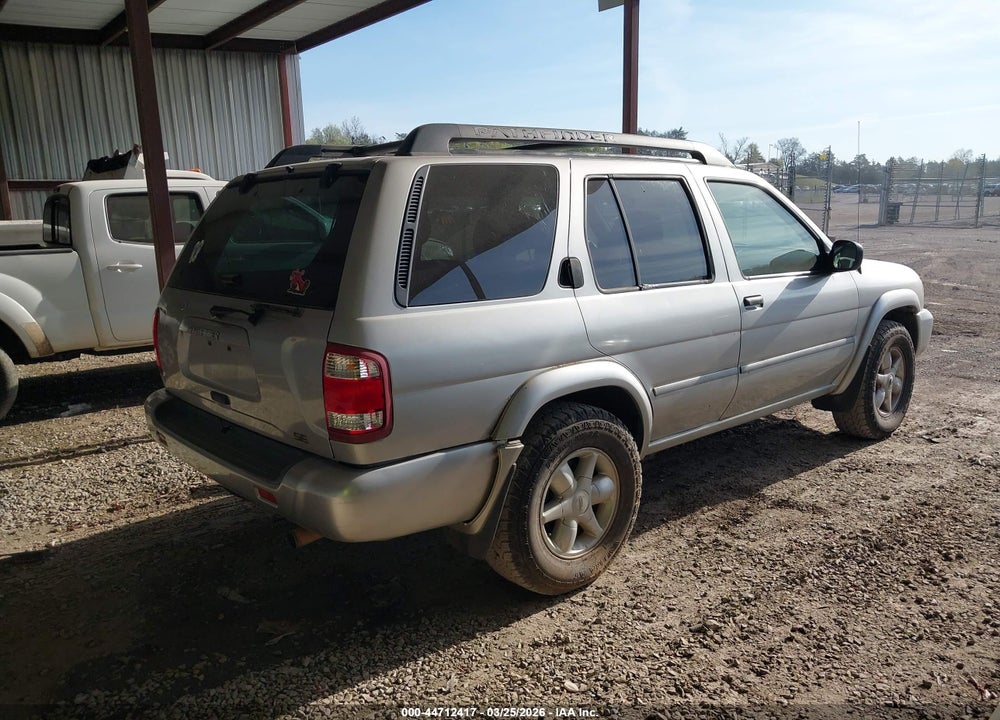 2002 NISSAN PATHFINDER SE VIN: JN8DR09YX2W705635