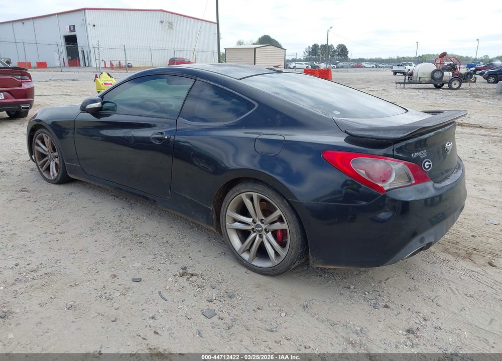 2012 HYUNDAI GENESIS 3.8 TRACK VIN: KMHHU6KH4CU078772