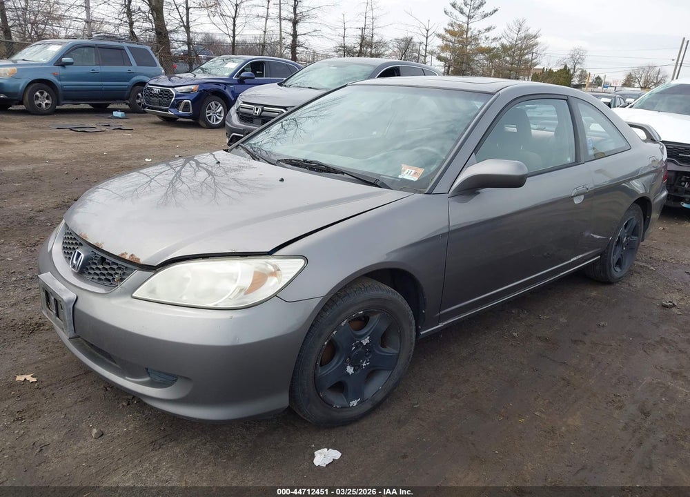 2004 HONDA CIVIC EX VIN: 1HGEM22934L076240