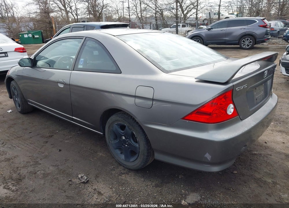 2004 HONDA CIVIC EX VIN: 1HGEM22934L076240