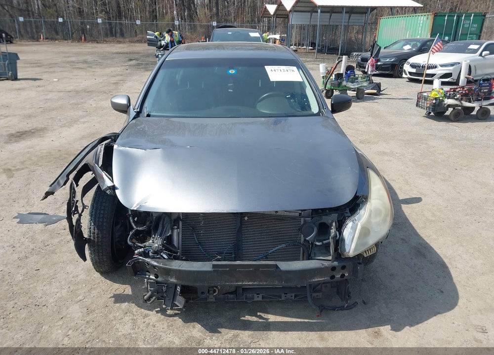 2011 INFINITI G37 BASE VIN: JN1CV6AP8BM508244