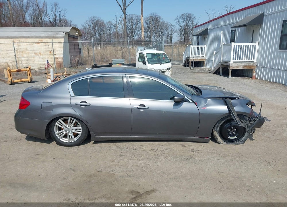 2011 INFINITI G37 BASE VIN: JN1CV6AP8BM508244