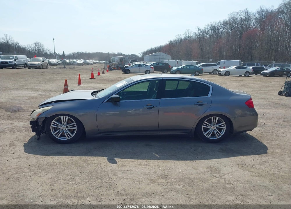 2011 INFINITI G37 BASE VIN: JN1CV6AP8BM508244