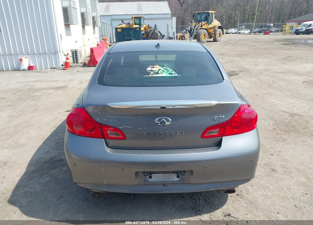 2011 INFINITI G37 BASE VIN: JN1CV6AP8BM508244