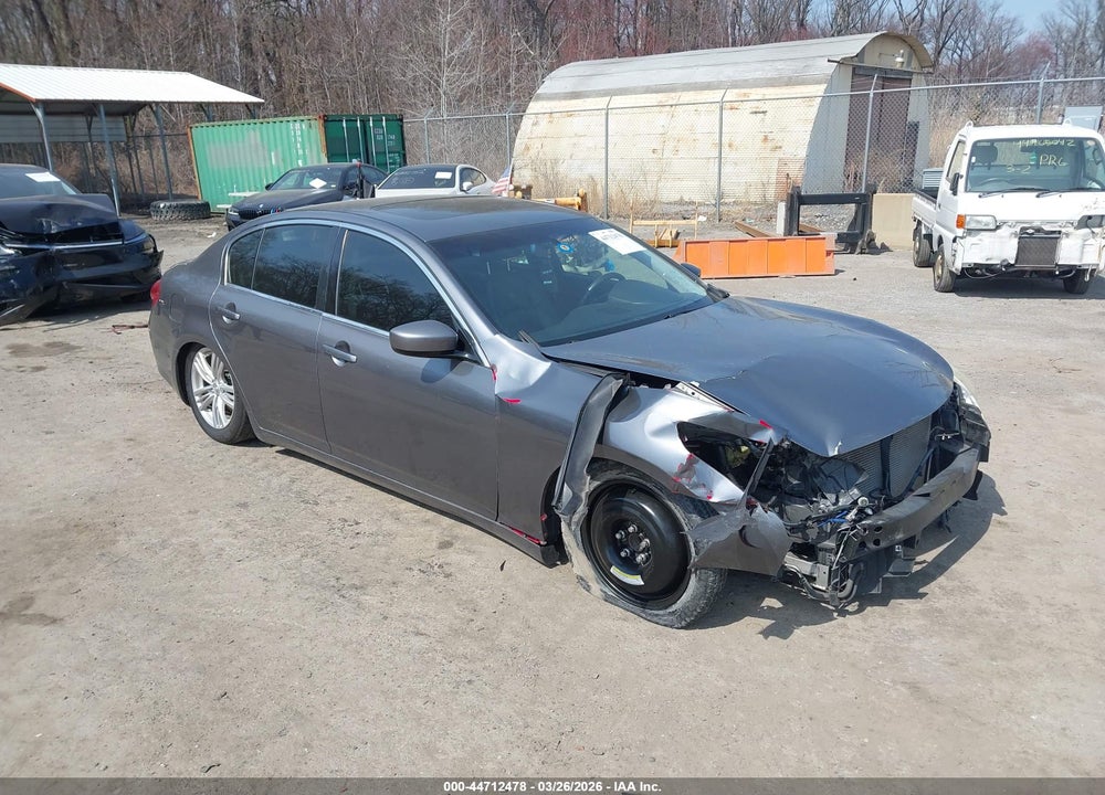 2011 INFINITI G37 BASE VIN: JN1CV6AP8BM508244