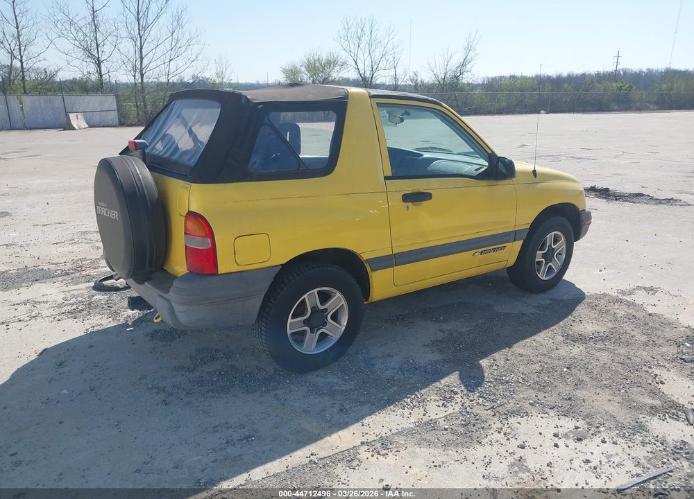 2003 CHEVROLET TRACKER VIN: 2CNBJ18C736901626
