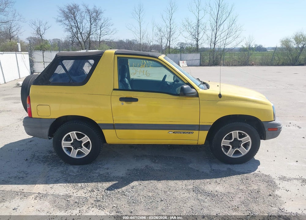 2003 CHEVROLET TRACKER VIN: 2CNBJ18C736901626