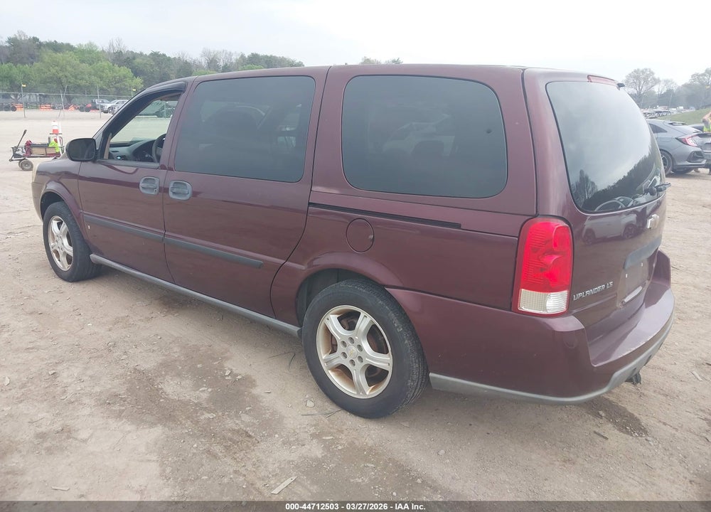 2008 CHEVROLET UPLANDER LS VIN: 1GNDV23118D137933