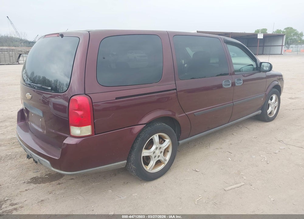 2008 CHEVROLET UPLANDER LS VIN: 1GNDV23118D137933