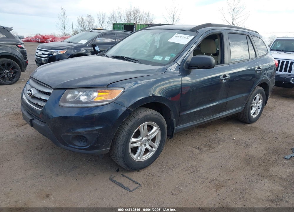 2012 HYUNDAI SANTA FE GLS VIN: 5XYZG3AB0CG155540
