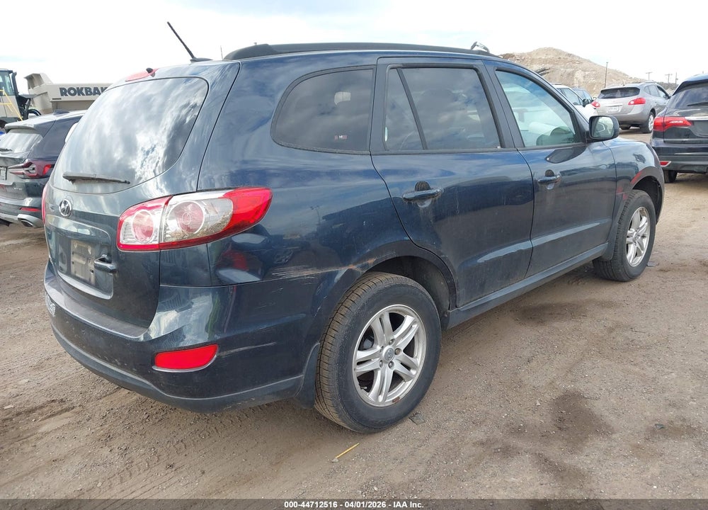 2012 HYUNDAI SANTA FE GLS VIN: 5XYZG3AB0CG155540