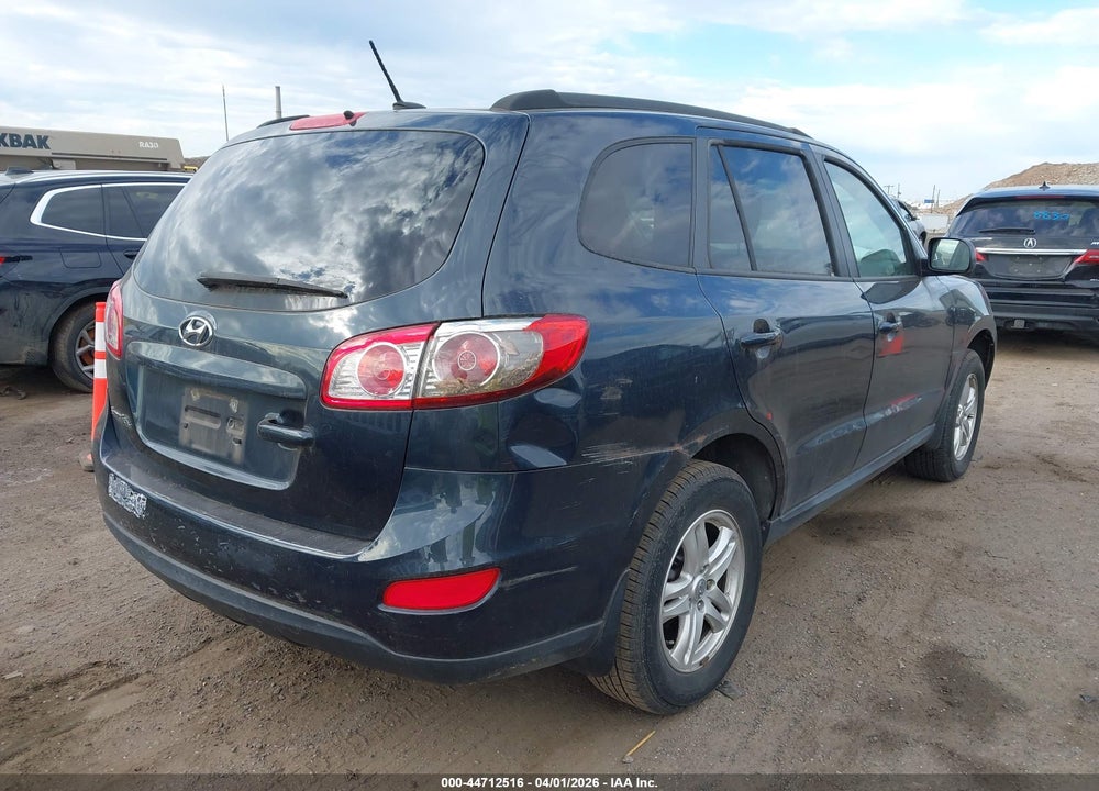 2012 HYUNDAI SANTA FE GLS VIN: 5XYZG3AB0CG155540