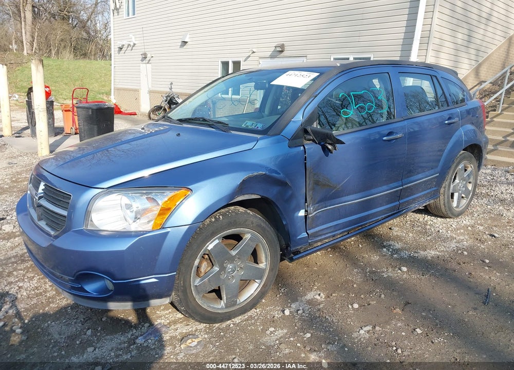 2007 DODGE CALIBER R/T VIN: 1B3HB78K47D244427