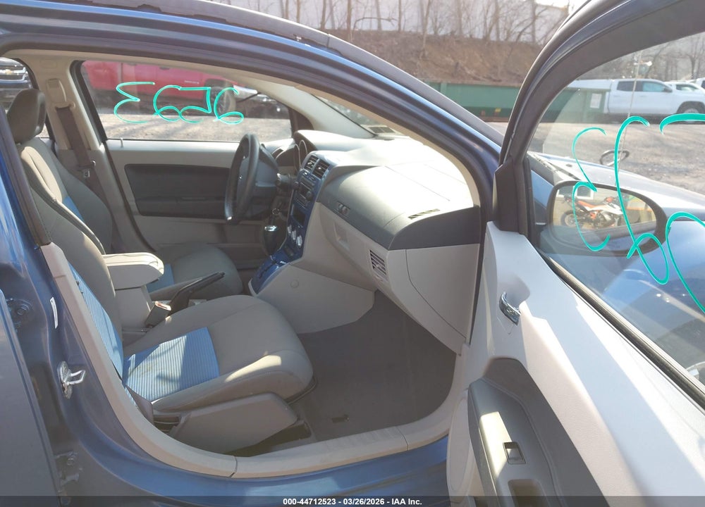 2007 DODGE CALIBER R/T VIN: 1B3HB78K47D244427