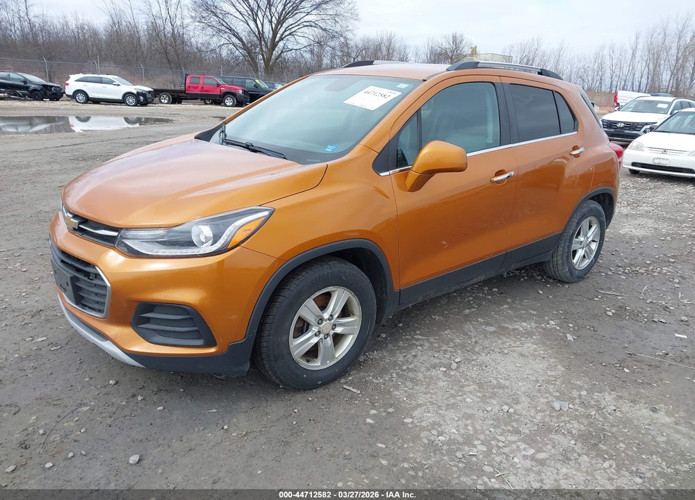 2017 CHEVROLET TRAX LT VIN: 3GNCJLSBXHL155526