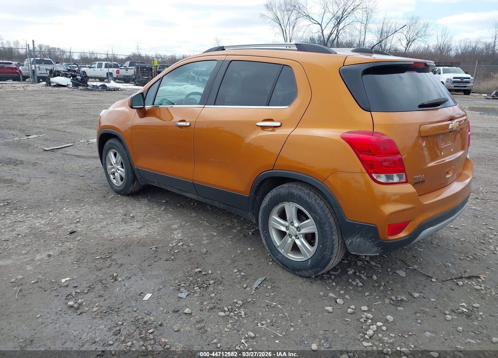 2017 CHEVROLET TRAX LT VIN: 3GNCJLSBXHL155526