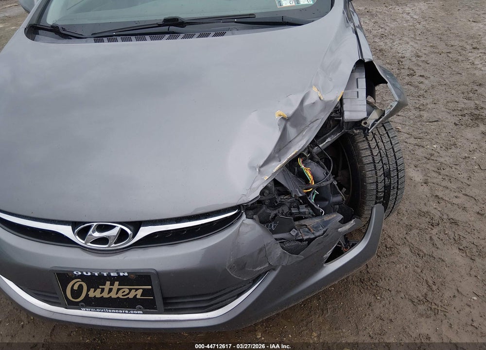 2013 HYUNDAI ELANTRA GLS/LIMITED VIN: 5NPDH4AE6DH219694