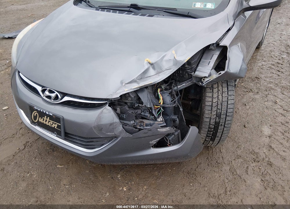 2013 HYUNDAI ELANTRA GLS/LIMITED VIN: 5NPDH4AE6DH219694