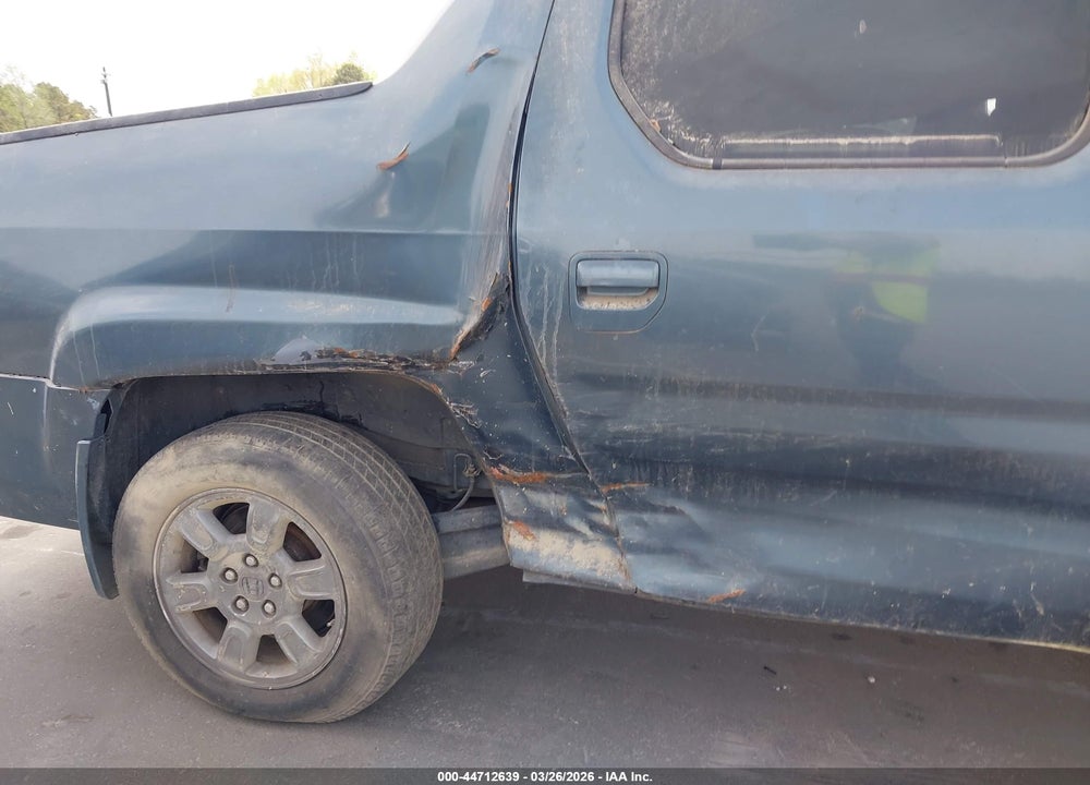 2008 HONDA RIDGELINE RTX VIN: 2HJYK16308H521386