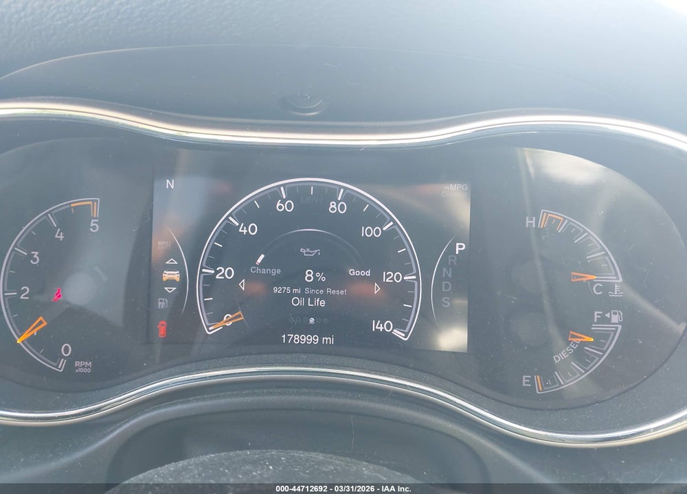 2014 JEEP GRAND CHEROKEE LIMITED VIN: 1C4RJEBM4EC366647