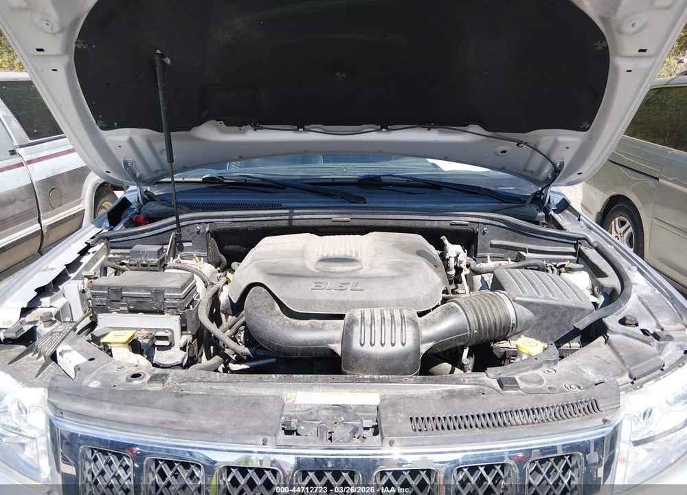 2011 JEEP GRAND CHEROKEE OVERLAND VIN: 1J4RS6GG6BC611217