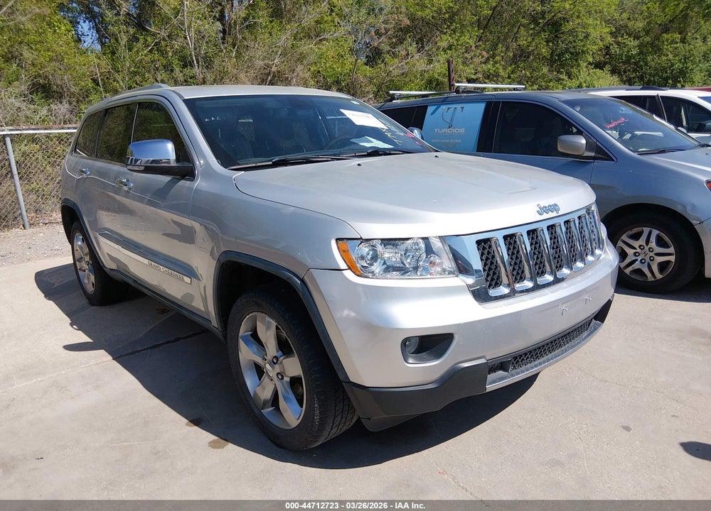 2011 JEEP GRAND CHEROKEE OVERLAND VIN: 1J4RS6GG6BC611217